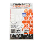 ETIQUETAS AUTOADHERIBLES BLANCAS TRANSFER 13-25