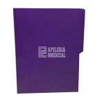 FOLDER T.CARTA FOSFORESCENTE C/U COLOR MORADO