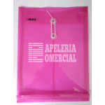 SOBRES DE PLASTICO T.CARTA ROSA